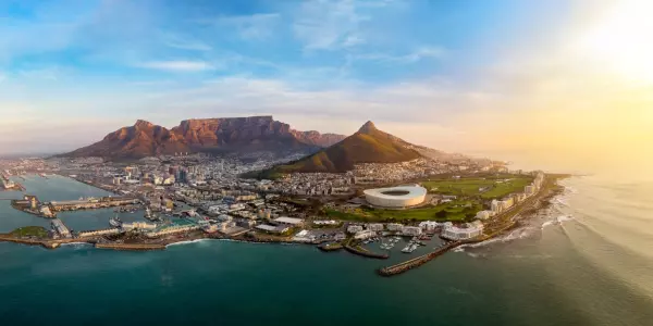 Vertrek naar Kaapstad