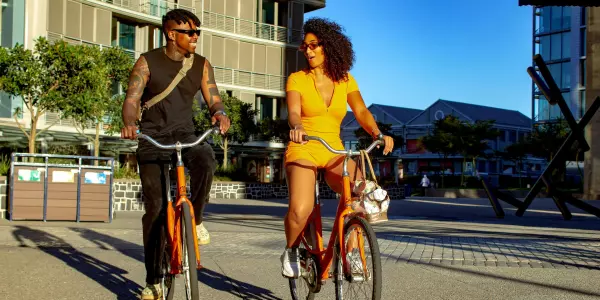 Fietstour door het centrum van Kaapstad 