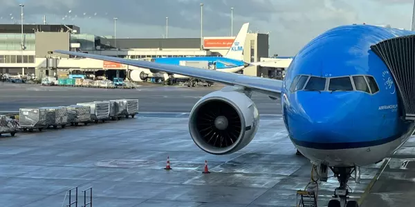 Onze vlucht naar Kaapstad